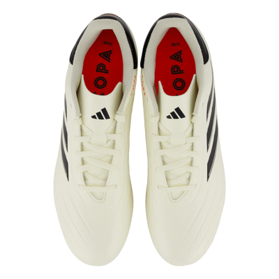 Copa Pure II Club Flexible Ground Boots Ivory / Core Black / Solar Red