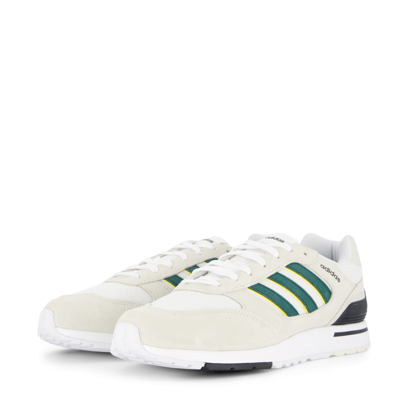 Run 80s Shoes Ivory / Collegiate Green / Core Black