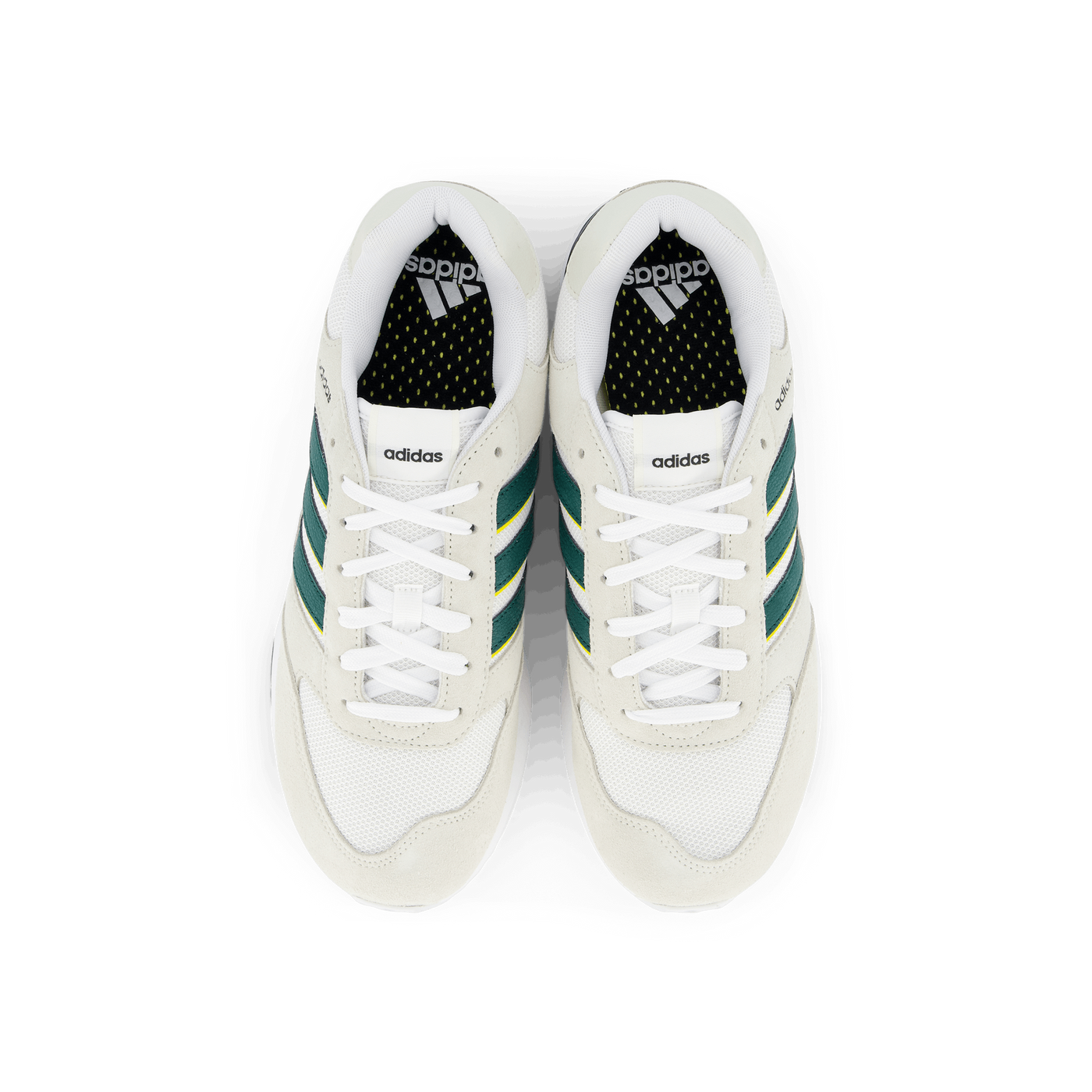 Run 80s Shoes Ivory / Collegiate Green / Core Black