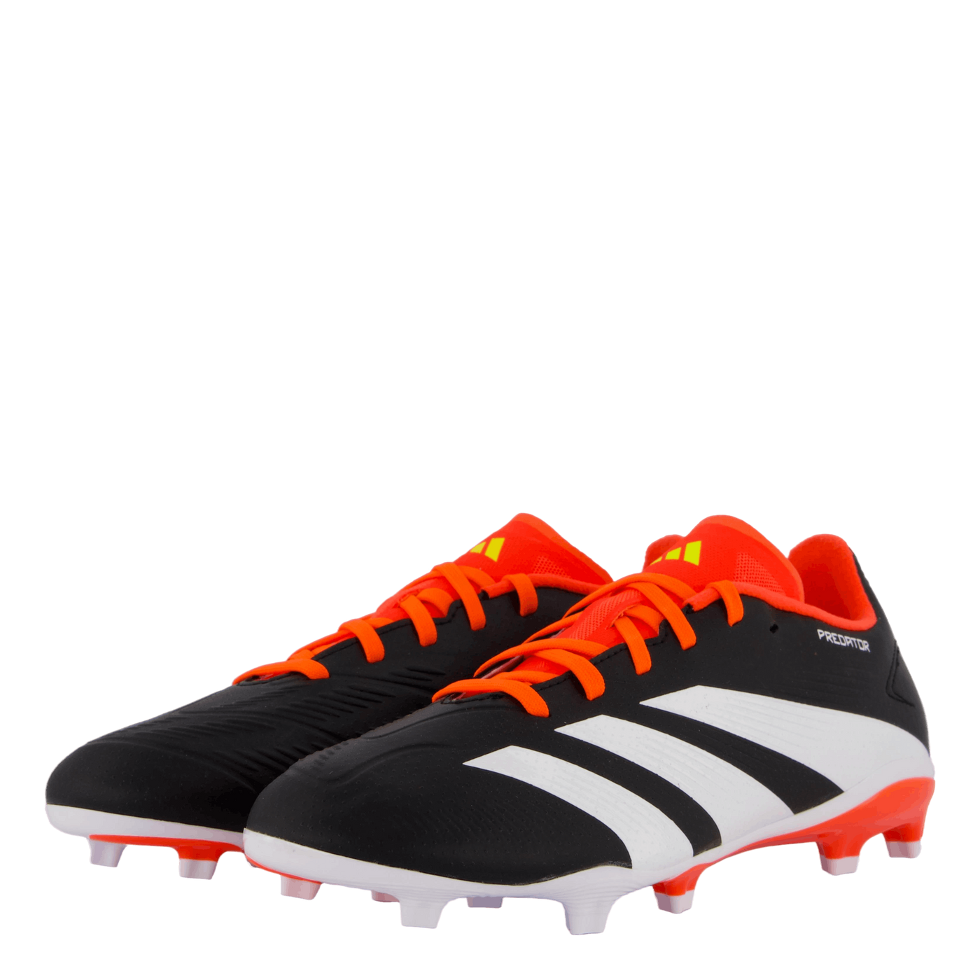 Predator League Firm Ground Football Boots Core Black / Cloud White / Solar Red