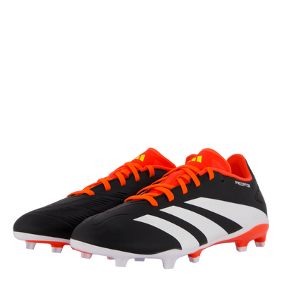 Predator League Firm Ground Football Boots Core Black / Cloud White / Solar Red