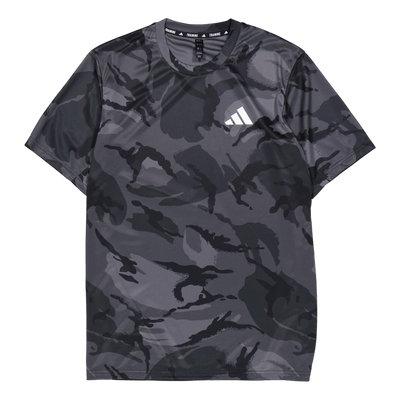 Train Essentials Seasonal Camo T-Shirt Dark Grey