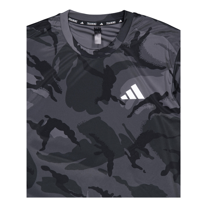 Train Essentials Seasonal Camo T-Shirt Dark Grey