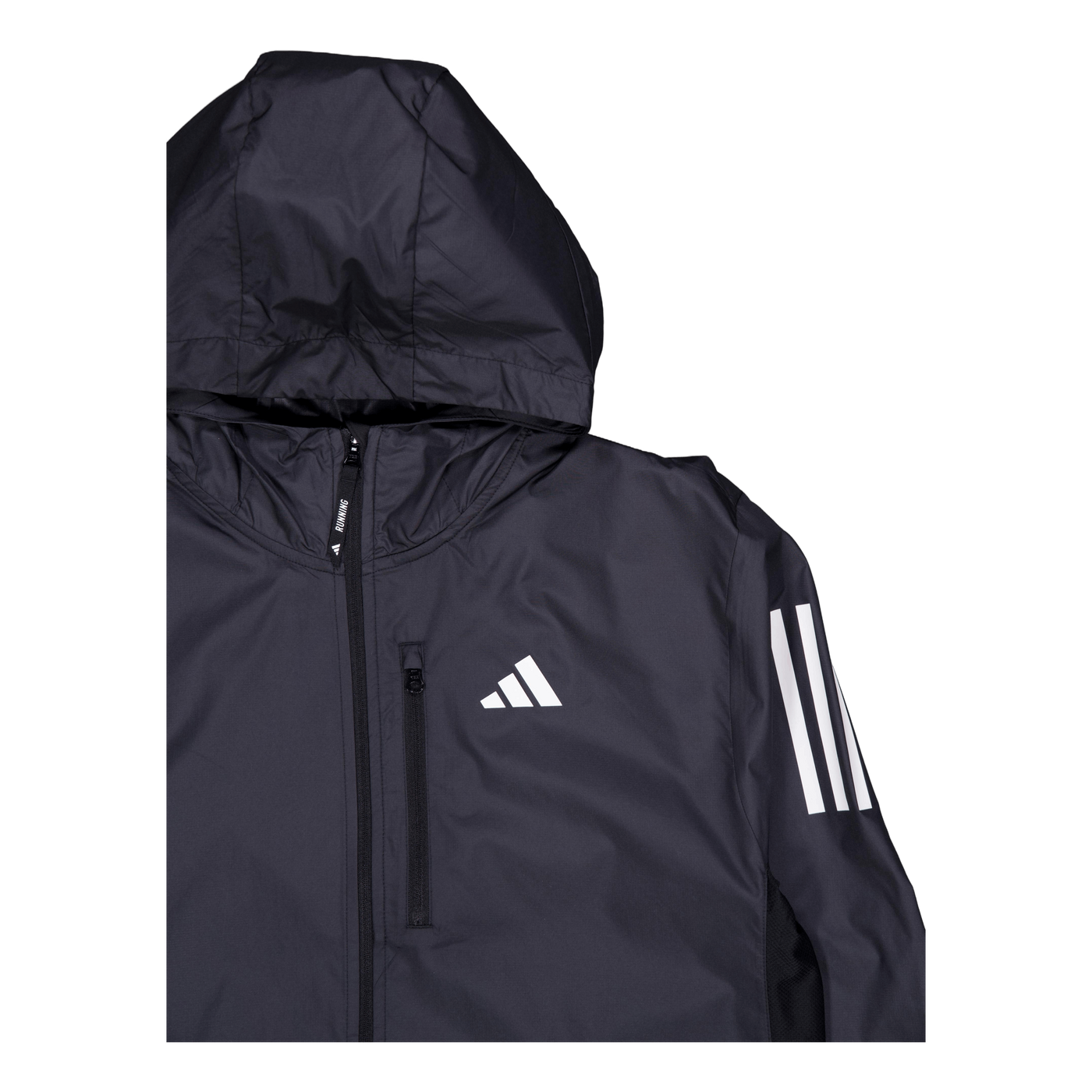 Own the Run Jacket Black