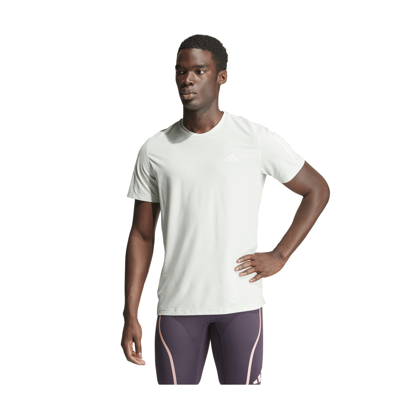 Own the Run T-Shirt Linen Green