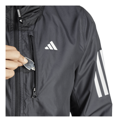 Own The Run Jacket Black