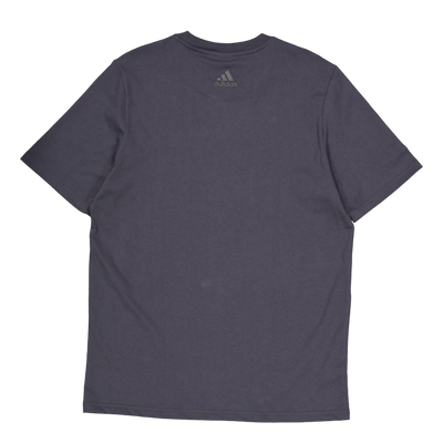 Essentials Single Jersey Big Logo T-Shirt Dark Grey