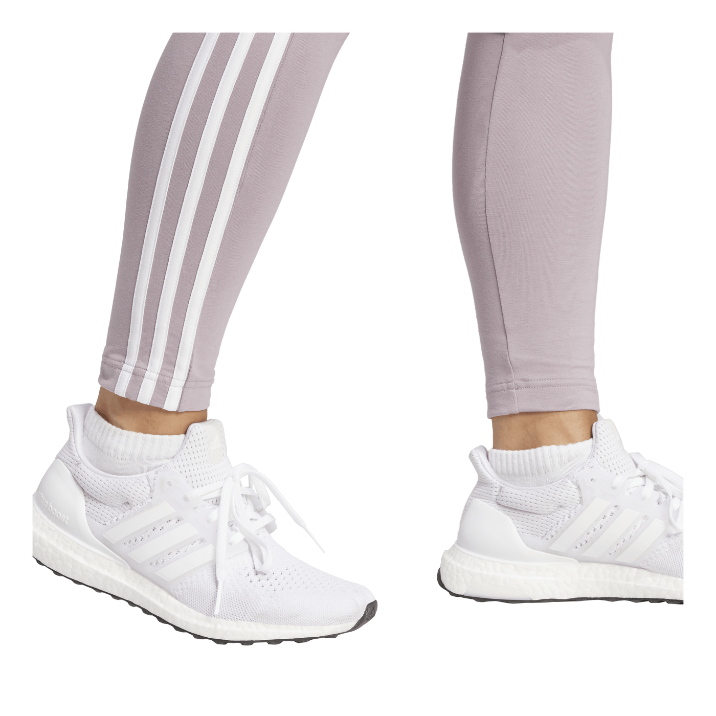 3 Stripes Leggings Preloved Fig / White