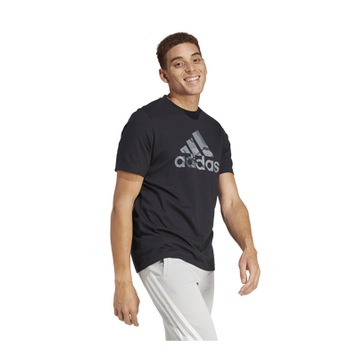 Camo Badge of Sport Graphic T-Shirt Black