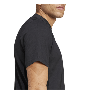 Camo Badge of Sport Graphic T-Shirt Black