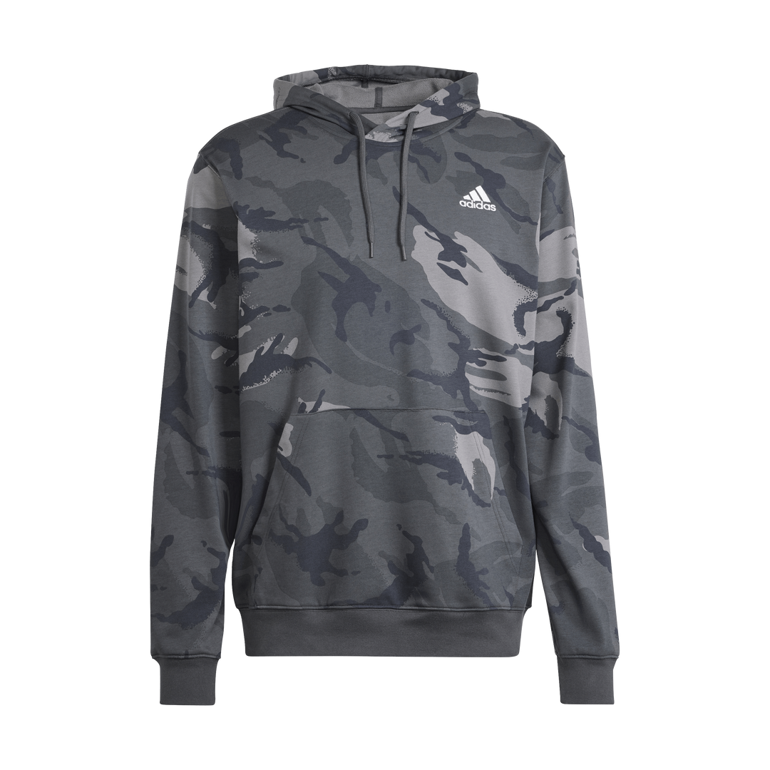 Seasonal Essentials Camouflage Hoodie Dark Grey