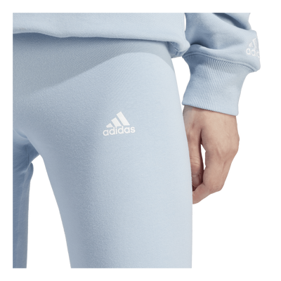 ESSENTIALS HIGH-WAISTED LOGO LEGGINGS Blue