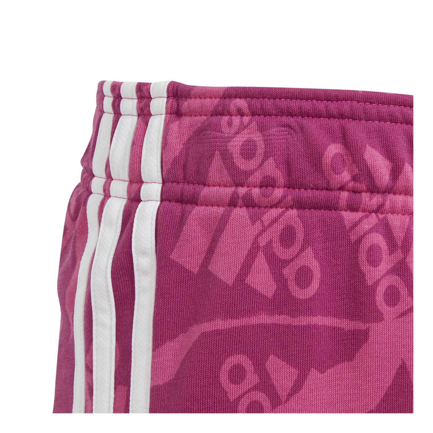 Essentials Allover Print Shorts Kids Pink