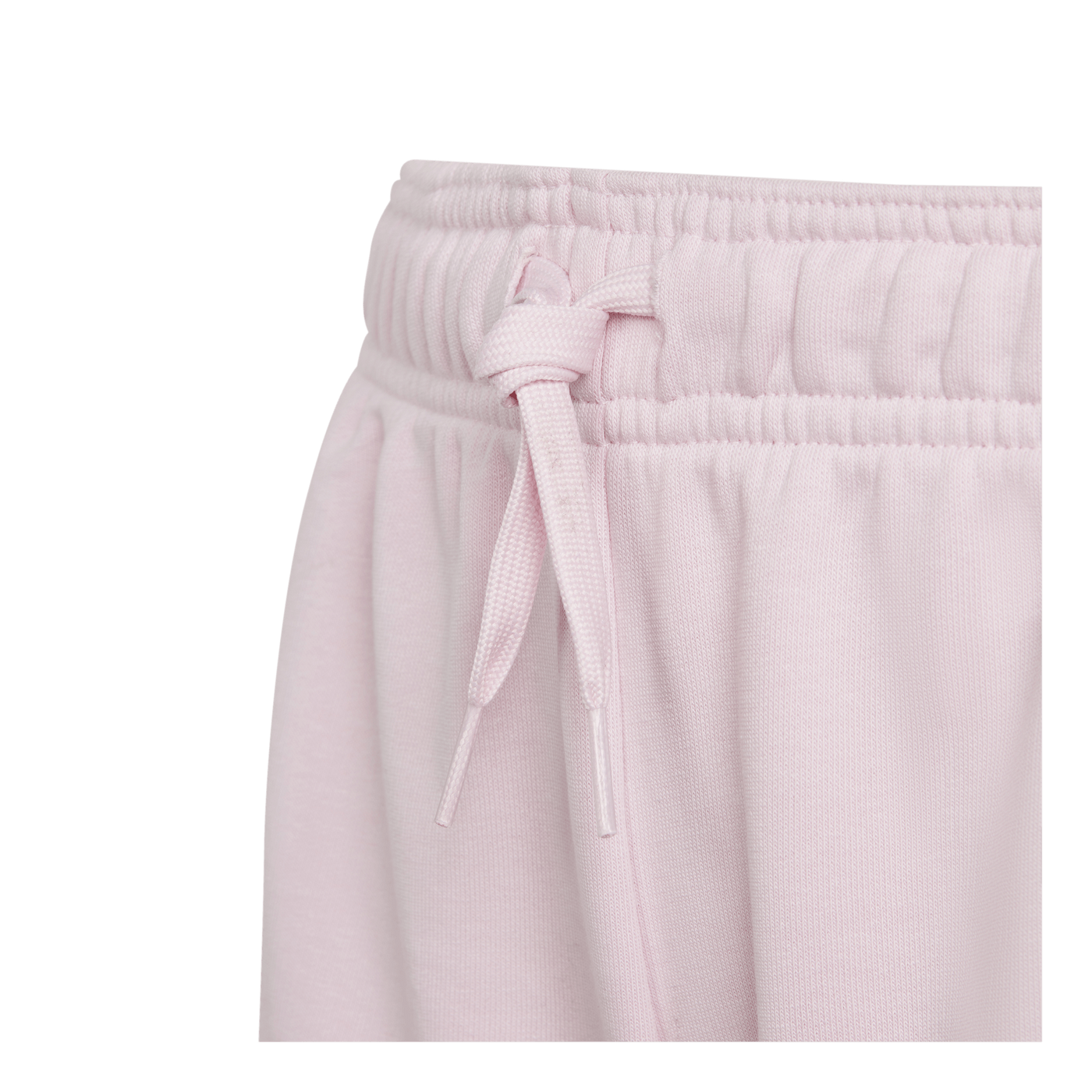 Essentials 3-Stripes Shorts Clear Pink / White