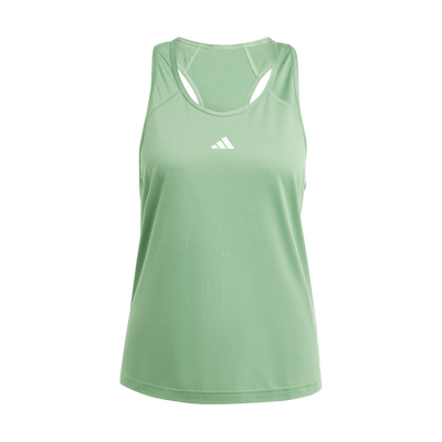 Train Essentials Minimal Branding Racerback Tank Top Green