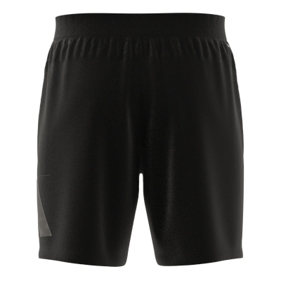 Train Essentials Seasonal Big Logo Shorts Black