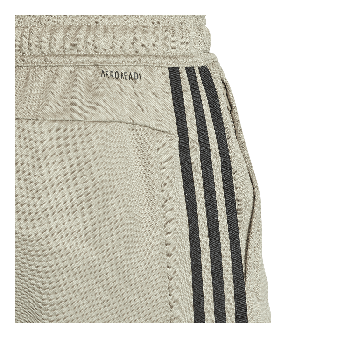 Train Essentials 3-Stripes Training Joggers Silver Pebble / Black