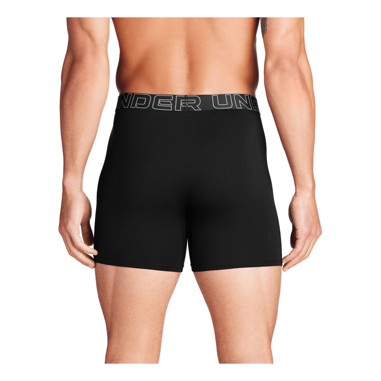 M Ua Perf Cotton 6in Black