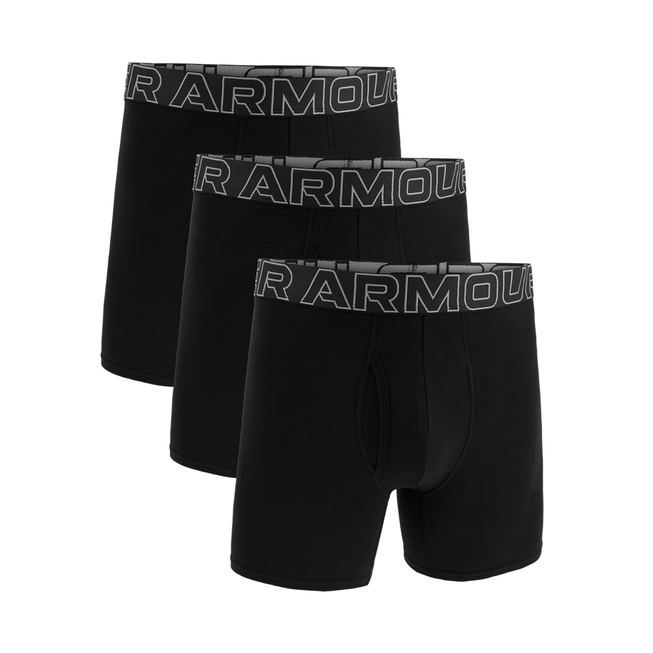 M Ua Perf Cotton 6in Black