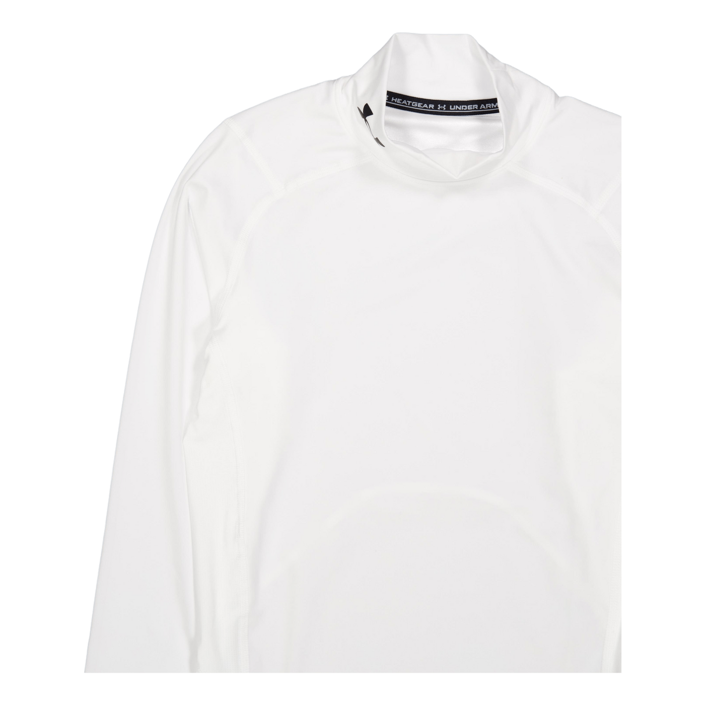 Ua Hg Armour Comp Mock Ls White