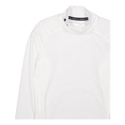 Ua Hg Armour Comp Mock Ls White