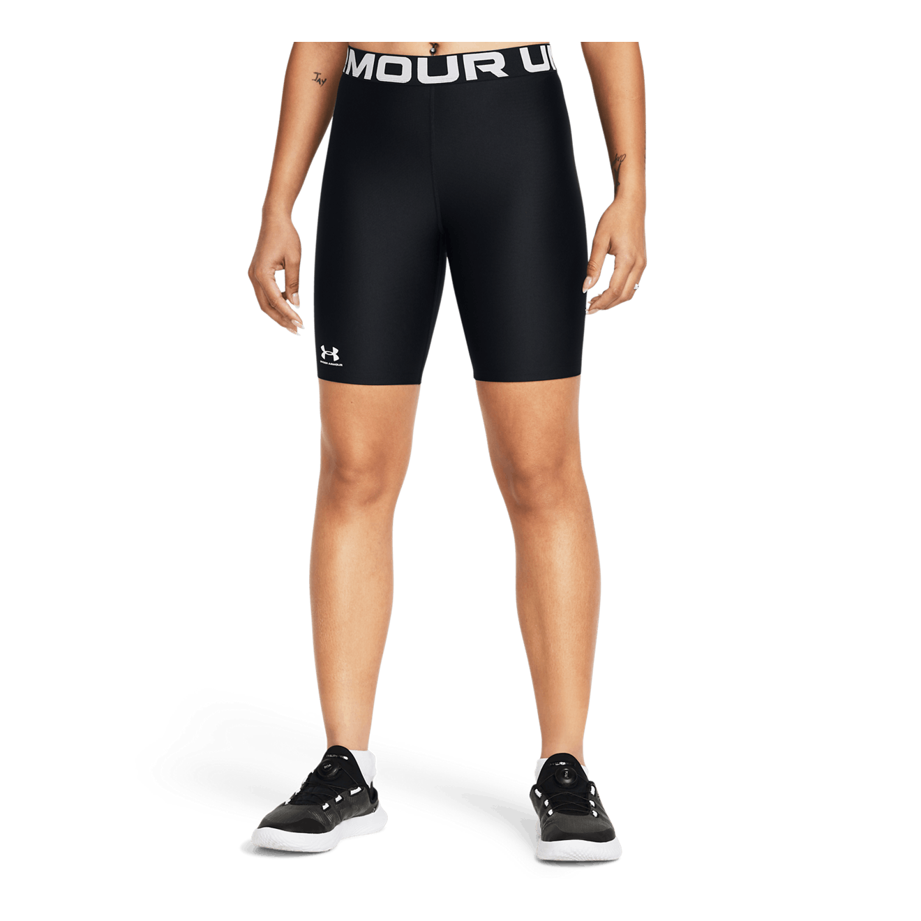 Ua Hg Authentics 8in Short Black