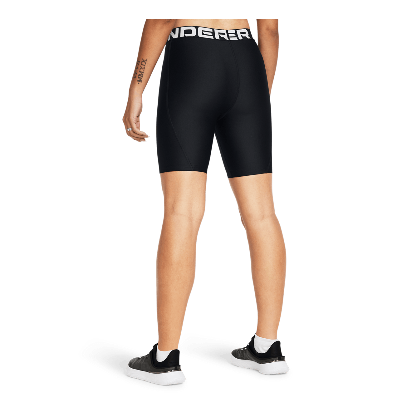 Ua Hg Authentics 8in Short Black