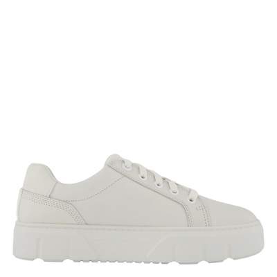 Low Lace Up Sneaker Whi Full Grain