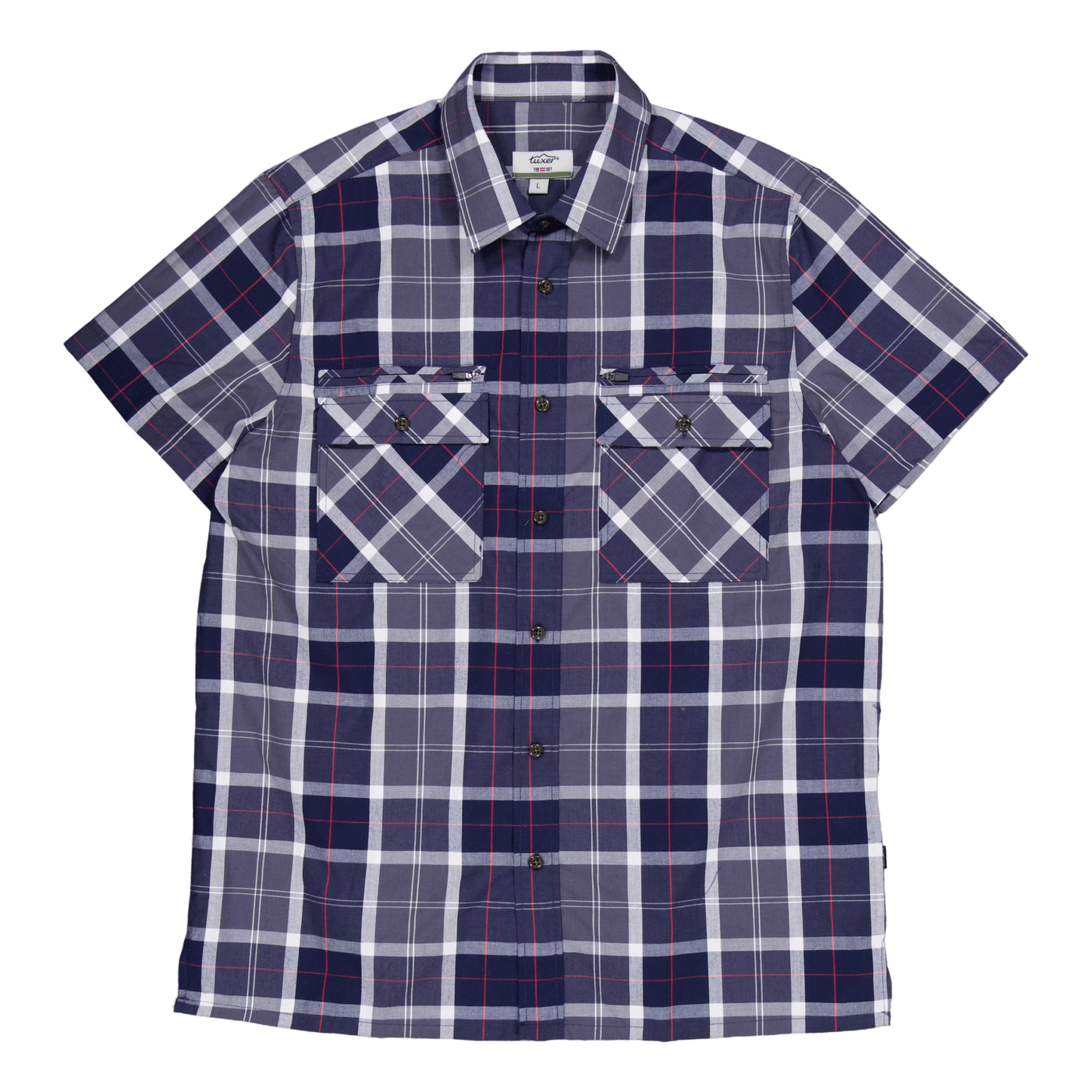 Iowa Shirt Dark Navy Check