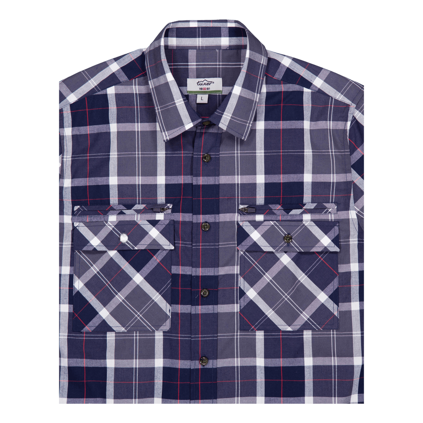 Iowa Shirt Dark Navy Check