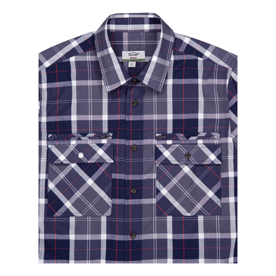 Iowa Shirt Dark Navy Check