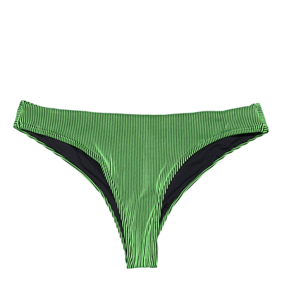 Ribbed Brazilian Green/black