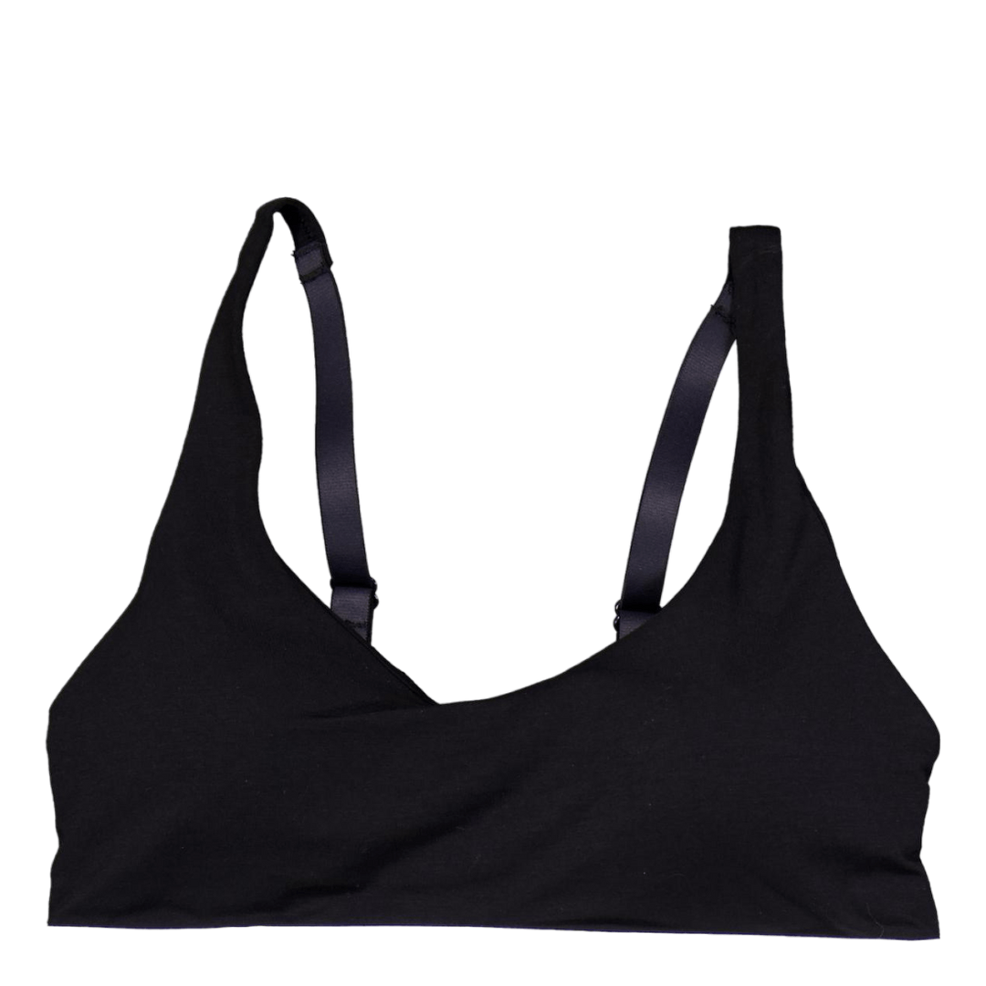 Lightly Lined Bralette Black