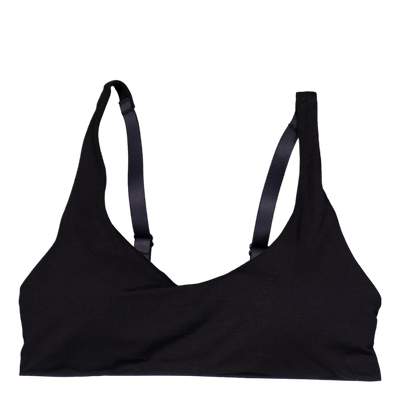 Lightly Lined Bralette Black