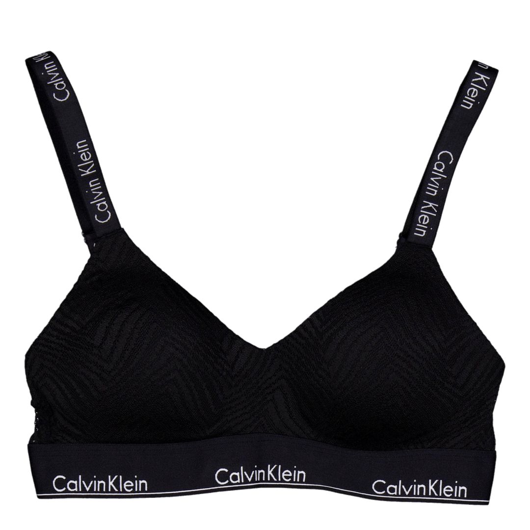Lghtly Lined Bralette Black