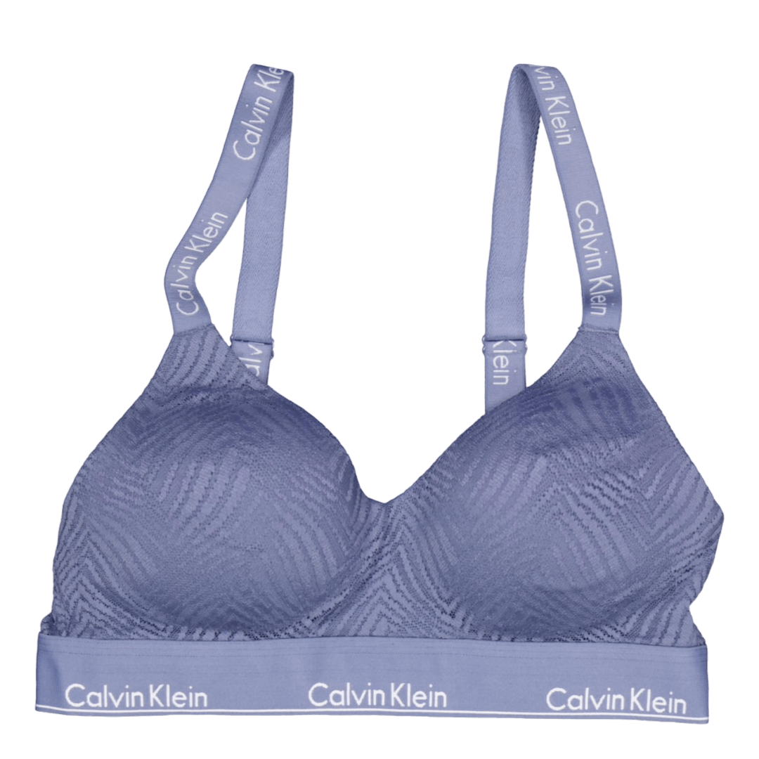 Lghtly Lined Bralette Blue