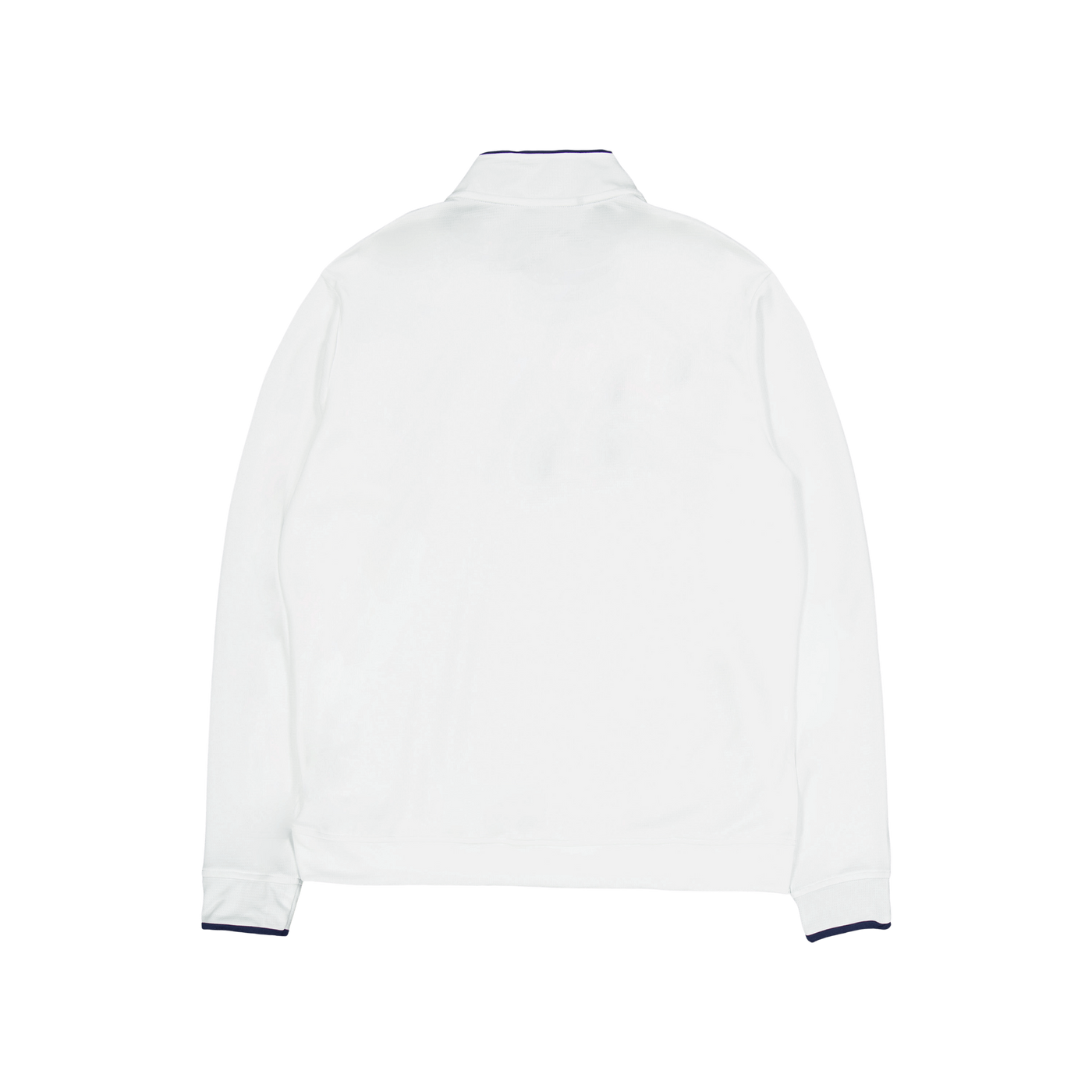 Lightweight Half-Zip Top White