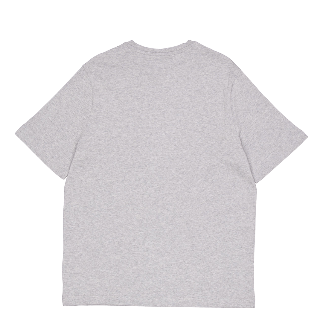 Ri Big Stacked Logo M Grey Heather