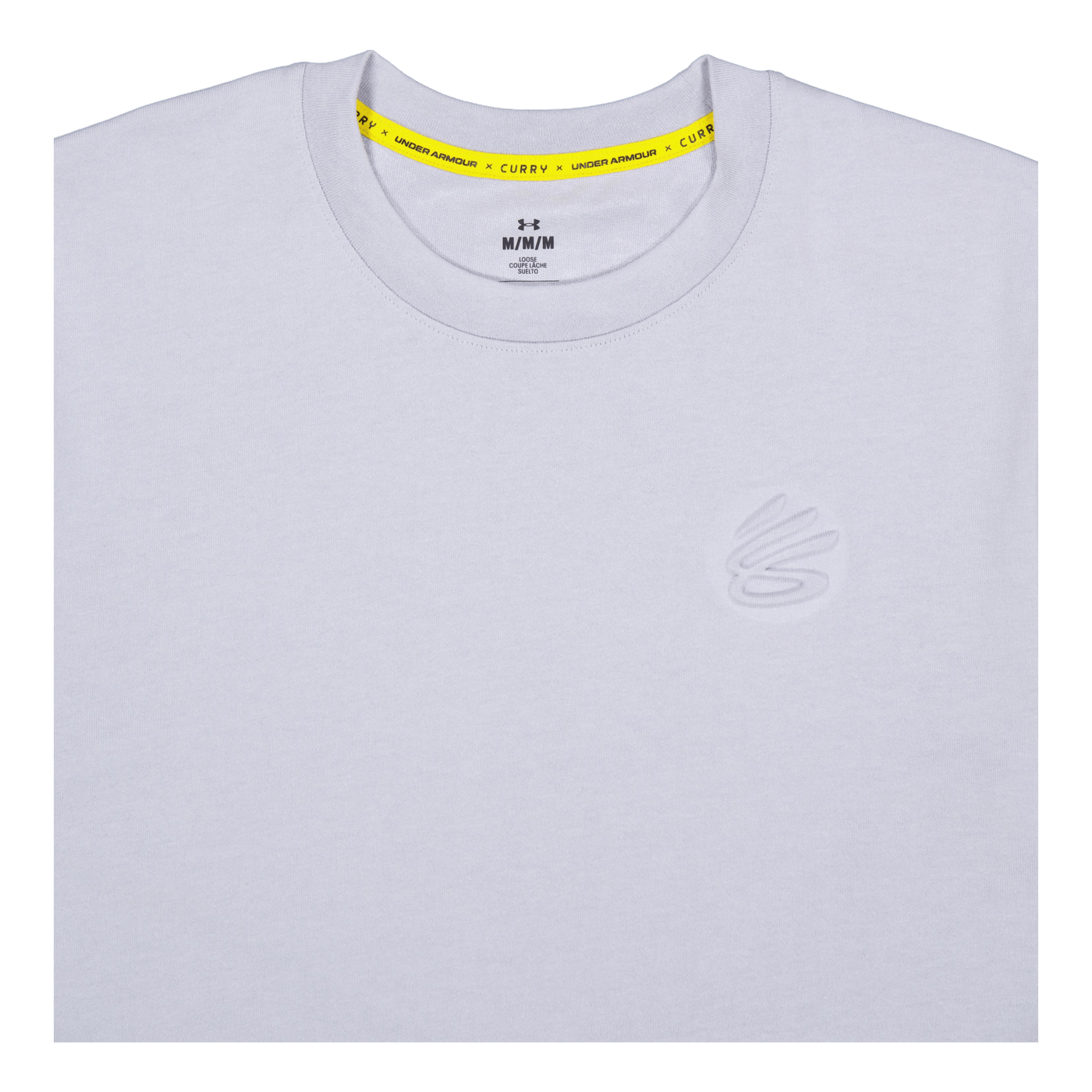 Curry Emboss Hw Tee Grey