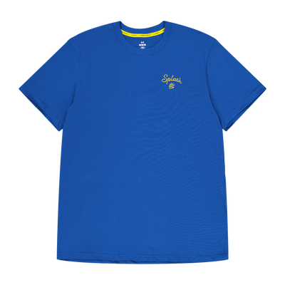 Curry Emb Splash Tee Varsity Blue