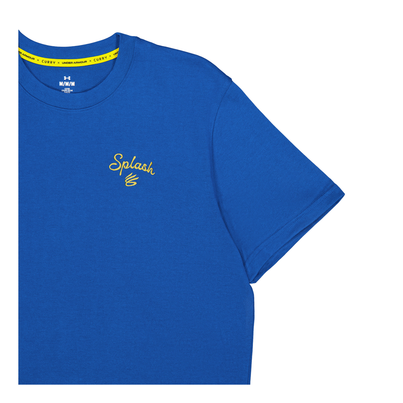 Curry Emb Splash Tee Varsity Blue