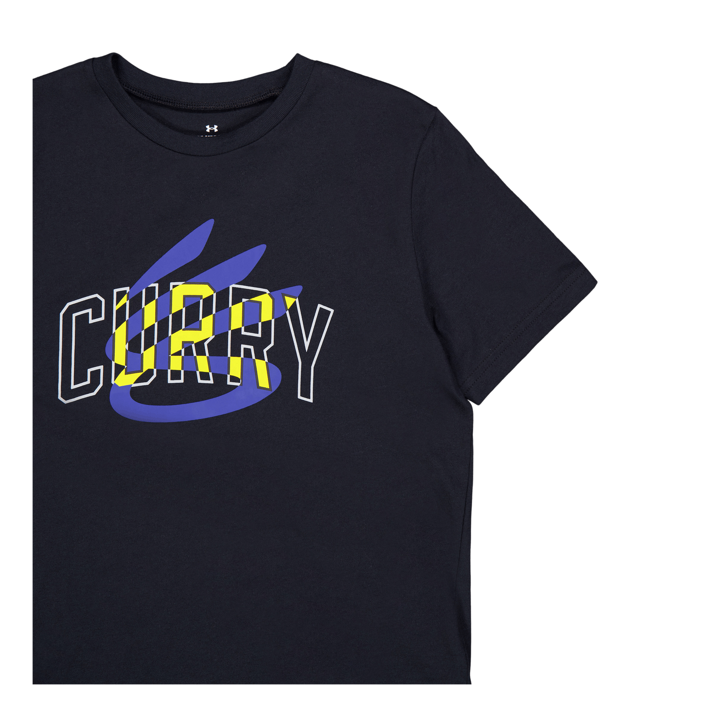 Curry Logo Tee Black