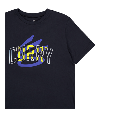 Curry Logo Tee Black