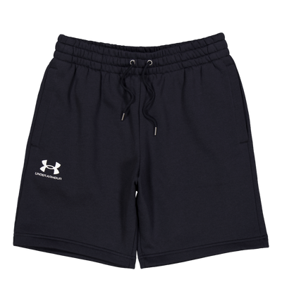 Ua Essential Fleece Shorts Black
