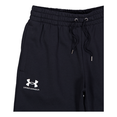 Ua Essential Fleece Shorts Black