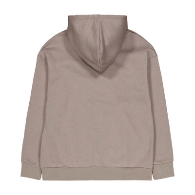 Essential Fleece Hoodie Brown