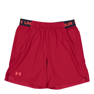 Ua Vanish Woven 6in Shorts Cardinal
