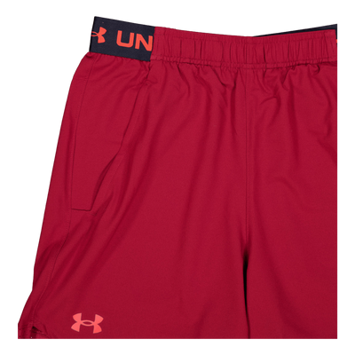 Ua Vanish Woven 6in Shorts Cardinal