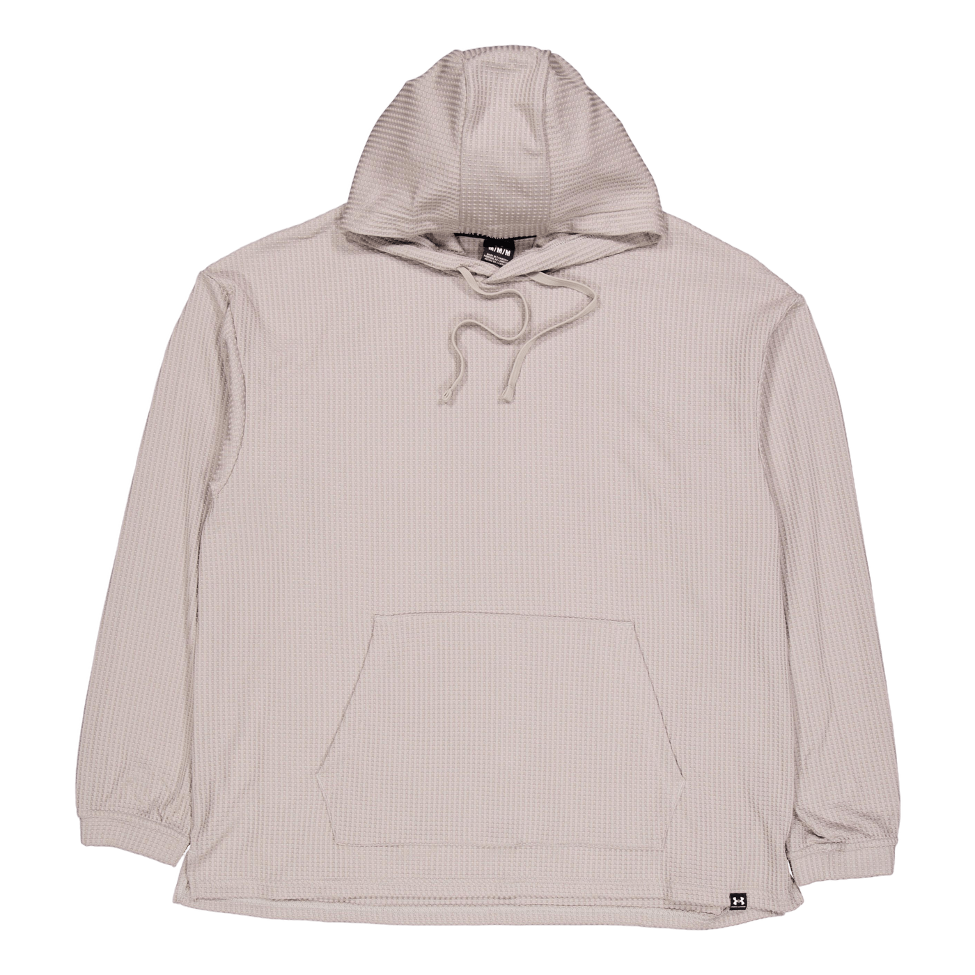 Ua Rival Waffle Hoodie Taupe