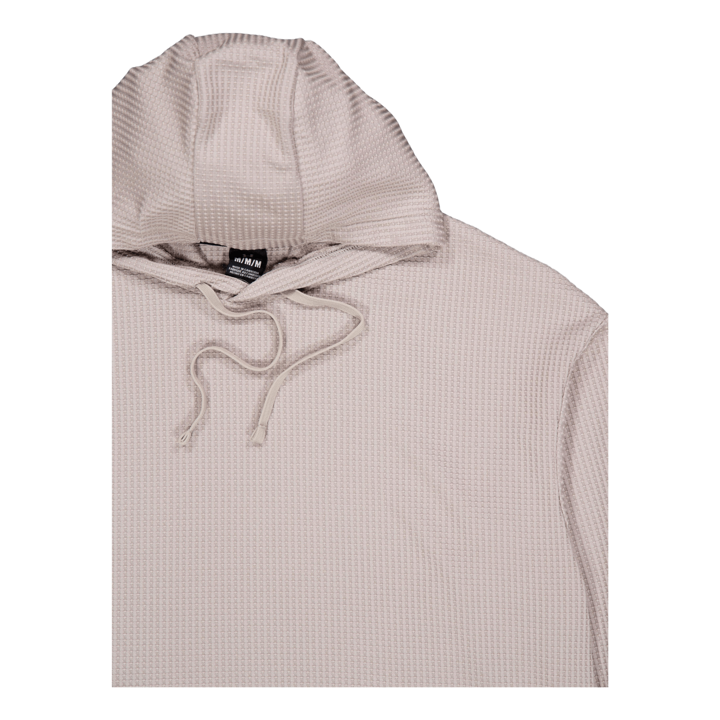 Ua Rival Waffle Hoodie Taupe